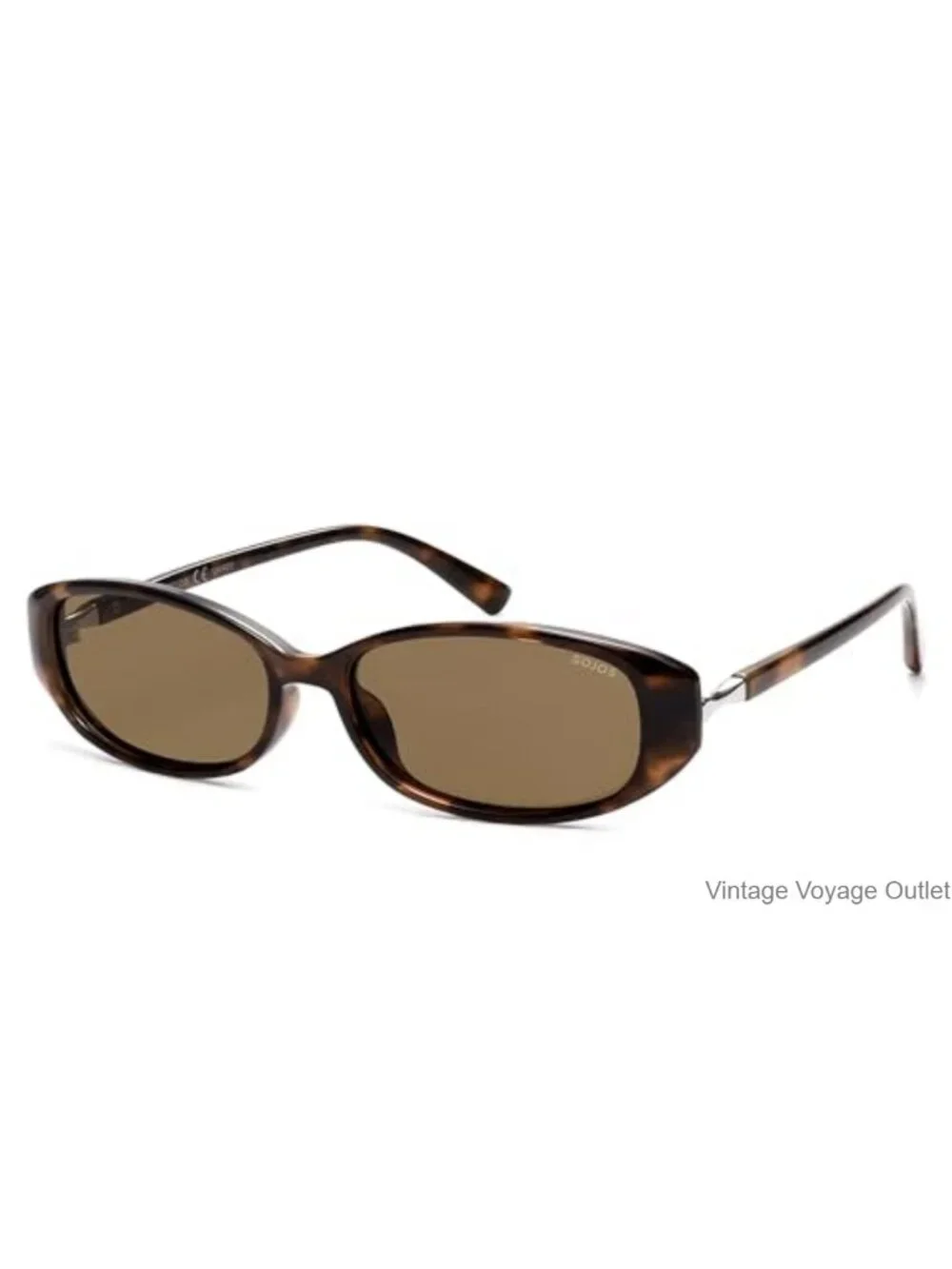 Trendy Retro Oval Sunglasses for Women Lightweight Narrow Shades UV400